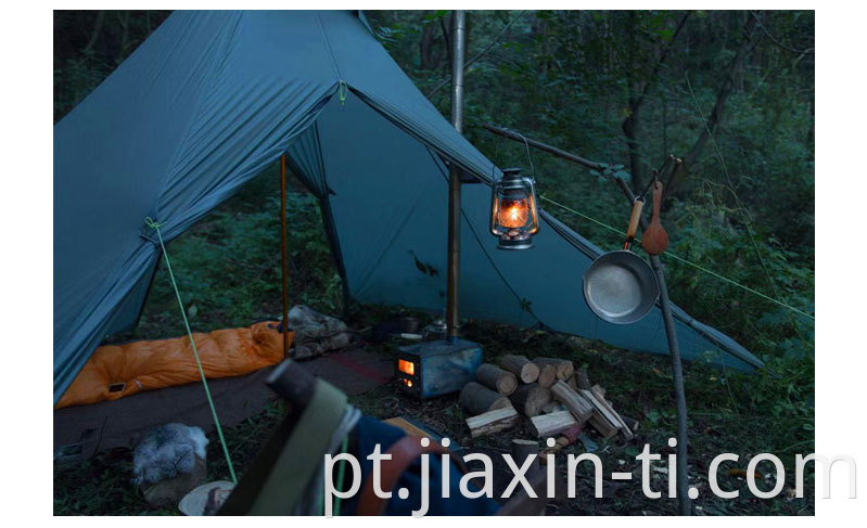 titanium tent stove